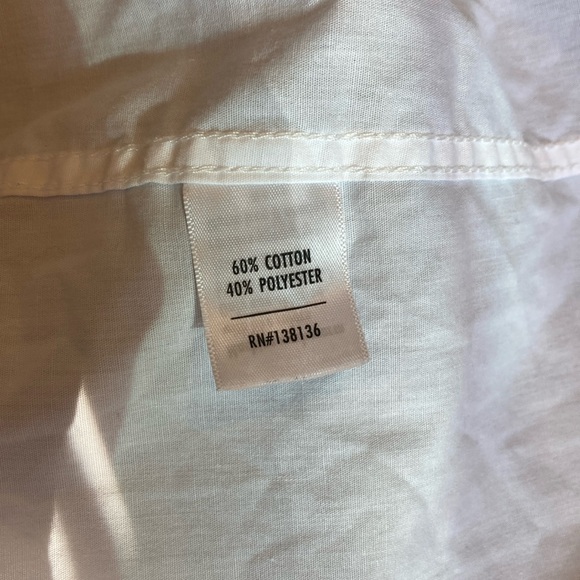 Bespoke Slim fit button down white long sleeve size 32/33 - Picture 3 of 7